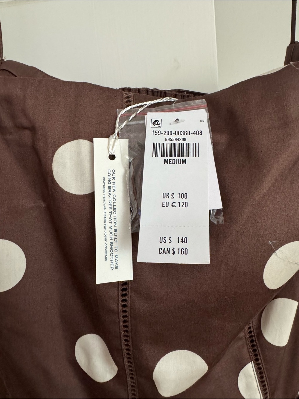 Abercrombie and Fitch Dipped Waist Midi Dress - Picture 4 of 5